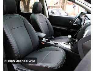 Каркасные авточехлы на Nissan Qashqai J10 Каркасные авточехлы на Nissan Qashqai J10