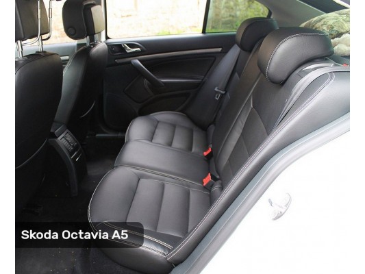 Каркасные авточехлы на Skoda Octavia A5 Каркасные авточехлы на Skoda Octavia A5